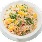 Rice with vegetables and egg — Chi