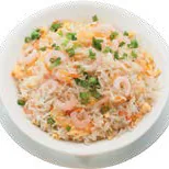 Fried rice with chicken / prawns — Chi