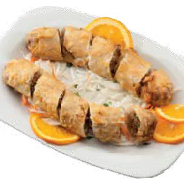 Spring rolls with chicken / prawns — Chi
