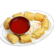 Spring rolls with cheese and corn — Chi