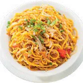 Noodles with chicken, vegetables and egg — Chi