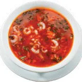 Spicy tomato soup with chicken / prawns — Chi