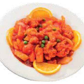 Sweet and sour chicken — Chi
