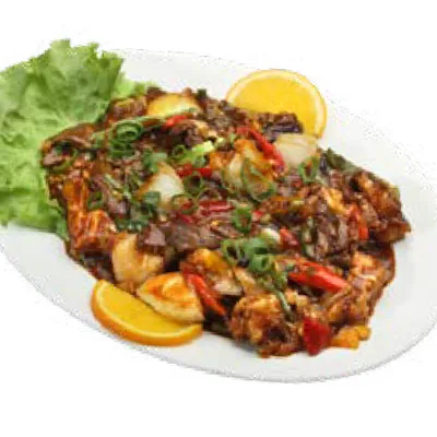 Beef with eggplant — Chi