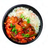 Chicken in hot garlic sauce + noodles / rice — Chi Xpress