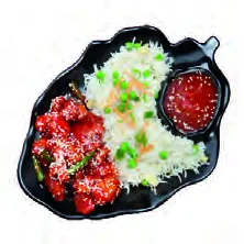 Crispy honey chicken + noodles / rice — Chi Xpress