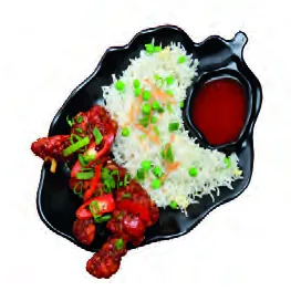 Drumsticks + noodles / rice — Chi Xpress
