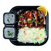 Roasted soy duck + noodles / rice — Chi Xpress
