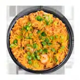 Spicy fried rice with chicken and prawn — Chi Xpress