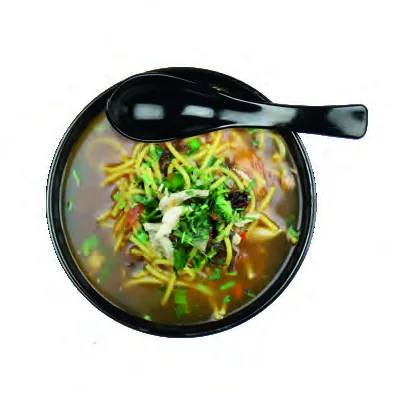 Homey chicken / pork soup with noodles — Chi Xpress